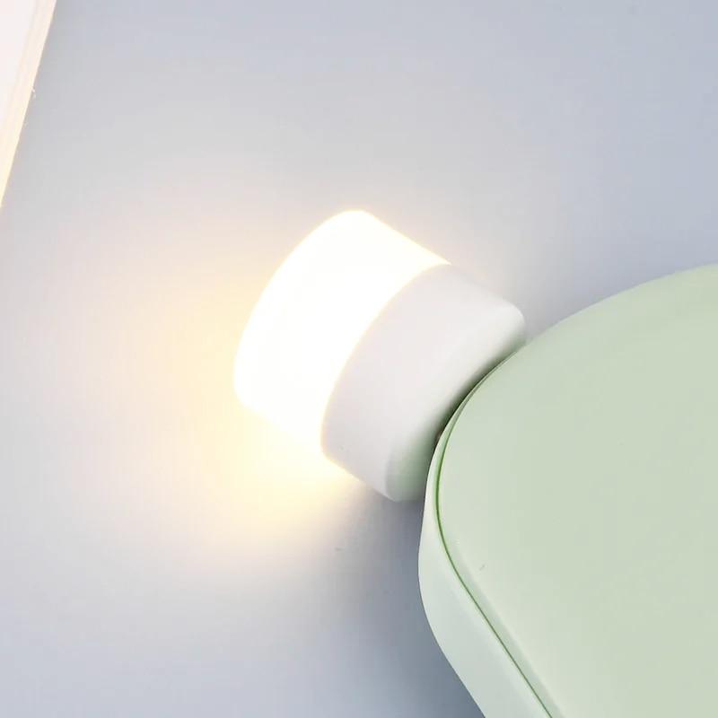 1/2pcs USB Light LED Usb Lamp Eye Protection Reading Light Computer Reading Lamp Mobile Power Charging Book Lamps Night Light