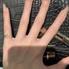 New In Light Luxury Olive Crown Ring Glossy Wheat Ear Water Droplet Style Rings for Women Suitable for Daily Jewelry Gifts