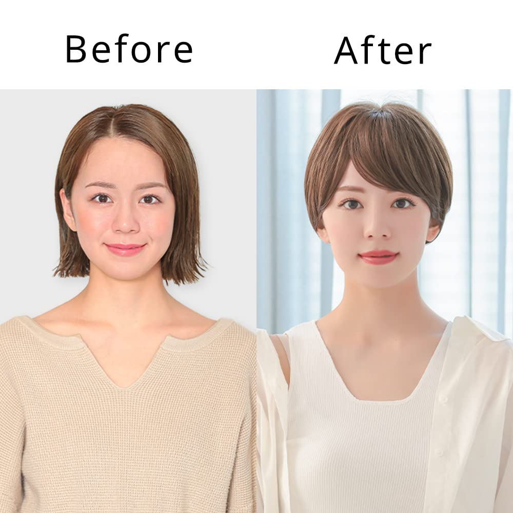 Wig for medical short pajama full for natural artificial heat for for alopecia for one size fits rm001BRN [AQUADOLL] use, hat, wig, wig, women, crown,
