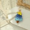 Exquisite Christmas Gift Keychain Cartoon Christmas Small Gift  Photographic Props
