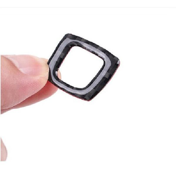 Real Carbon Fiber For BMW X3 E83 2006-2010 Inner Door Bolt Lock Down Ring Frame