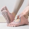 Non-Slip Five-toe Socks Cotton Floor Toe Socks Indoor Socks Women's Short Yoga Socks  Gym