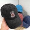 Vintage Talk Derby To Me Horse Racing Baseball Caps Unstructured Unisex Women Funny Distressed Denim Snapback Cap Outdoor Gift Hats