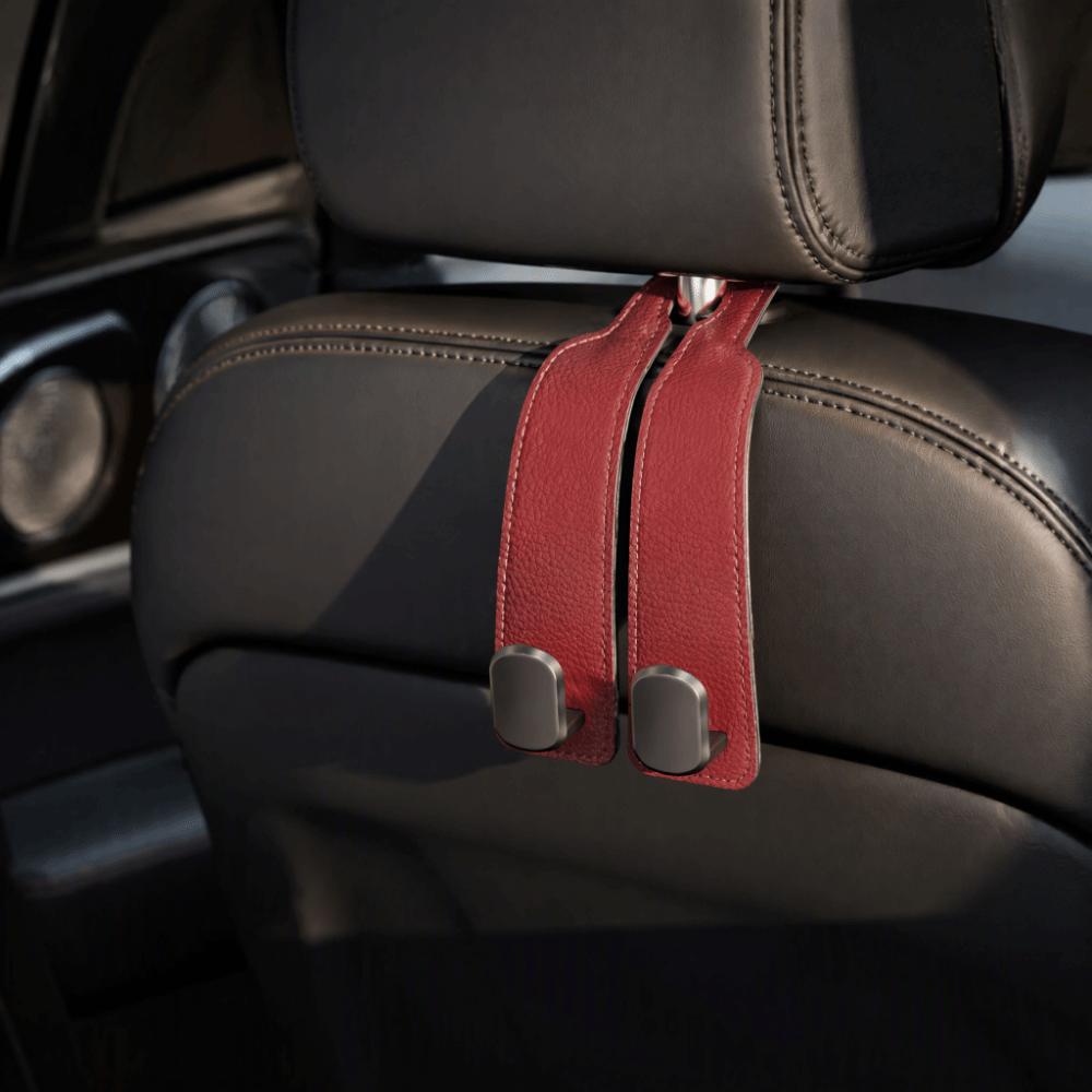 Heavy Duty Car Seat Back Hook Metal Dual Hooks Accessory Car Organizer Car Interior