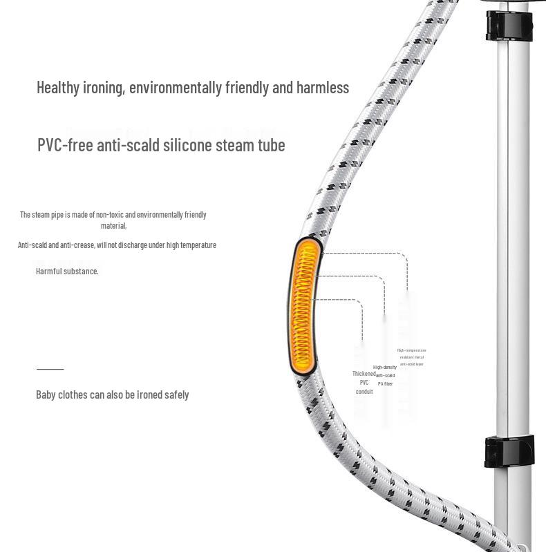 High-Power Portable Handheld Steam Iron for Home Use