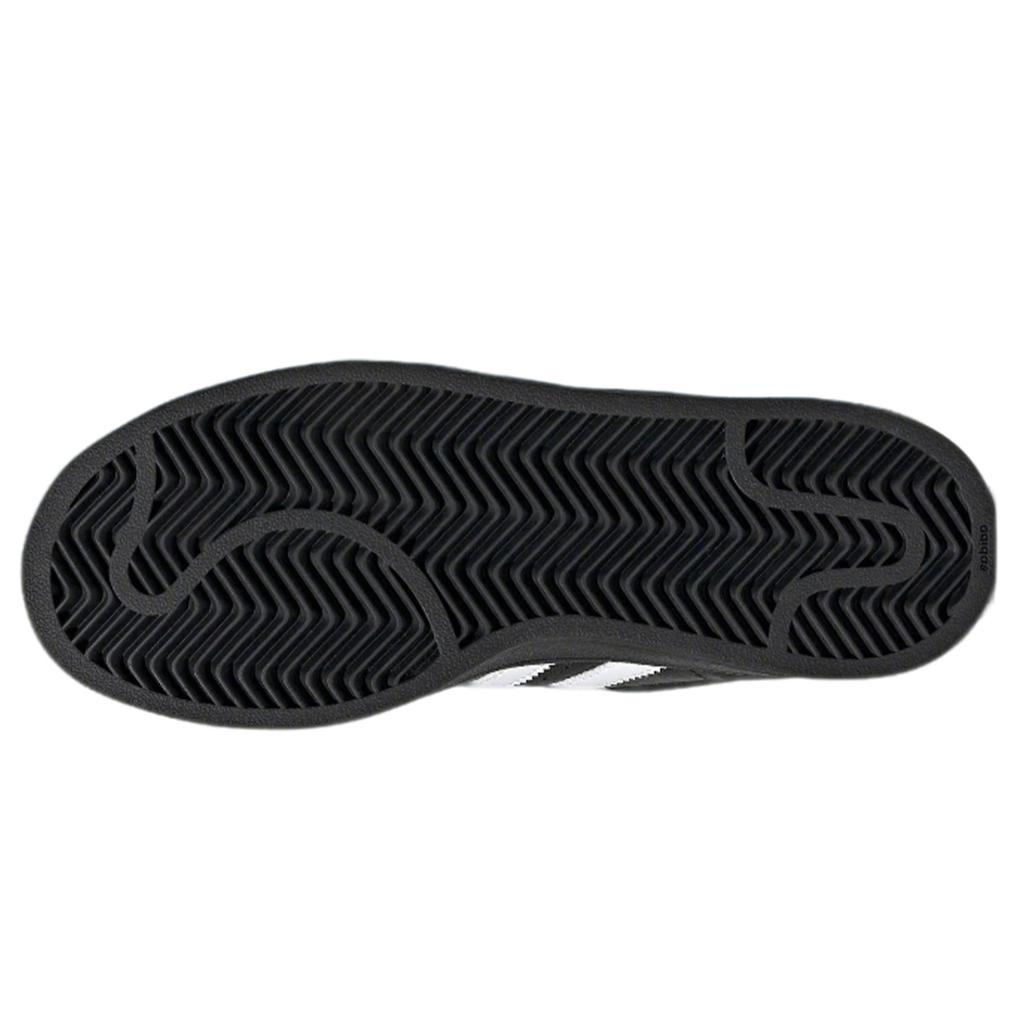 Adidas Originals Superstar 2 Abrasion Resistant Low top Skateboard Shoes Women's Black JH9977(Team537-)