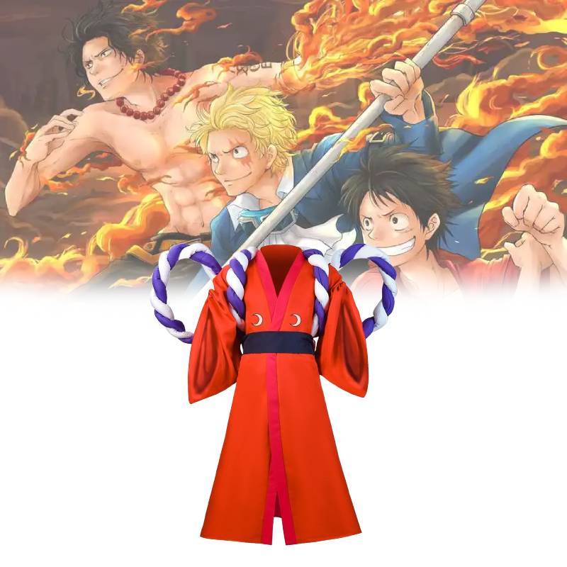 One Piece Cosplay Suit For Unisex Anime Character Role Play With Versatile Sizes