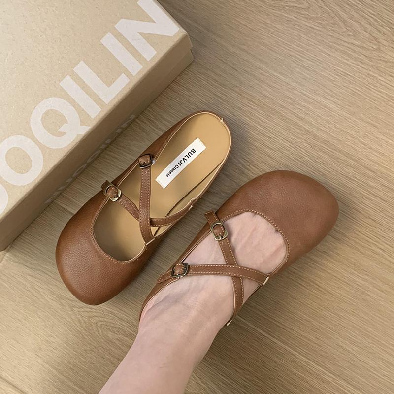 Fashion Flats Women Slippers Spring Fashion Casual Shoes Designer Cozy Slingback Woman Sandals 2025 Trend Brand Walking Ladies Zapatos