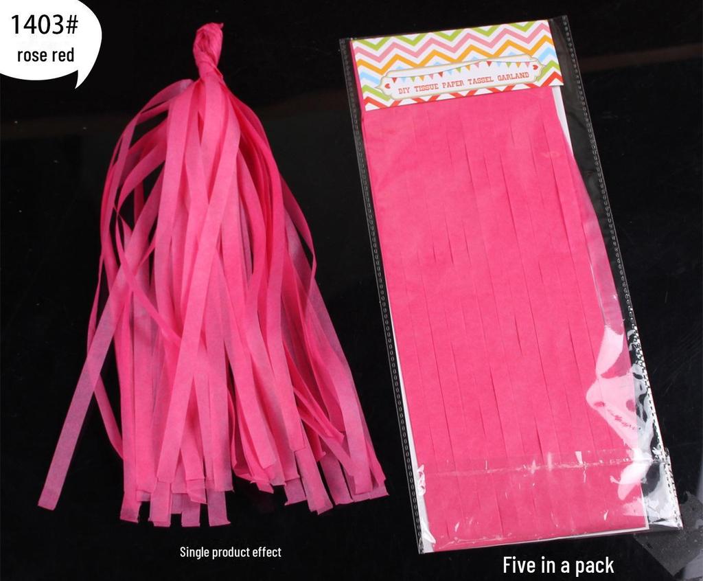 35cm Large Paper Tassel Balloon - Wedding & Party Decoration