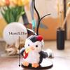 Cute Penguin Plush Keychain Cartoon Stuffed Animal Doll Keyring Backpack Pendant Bag Hanging Decoration Birthday Gifts