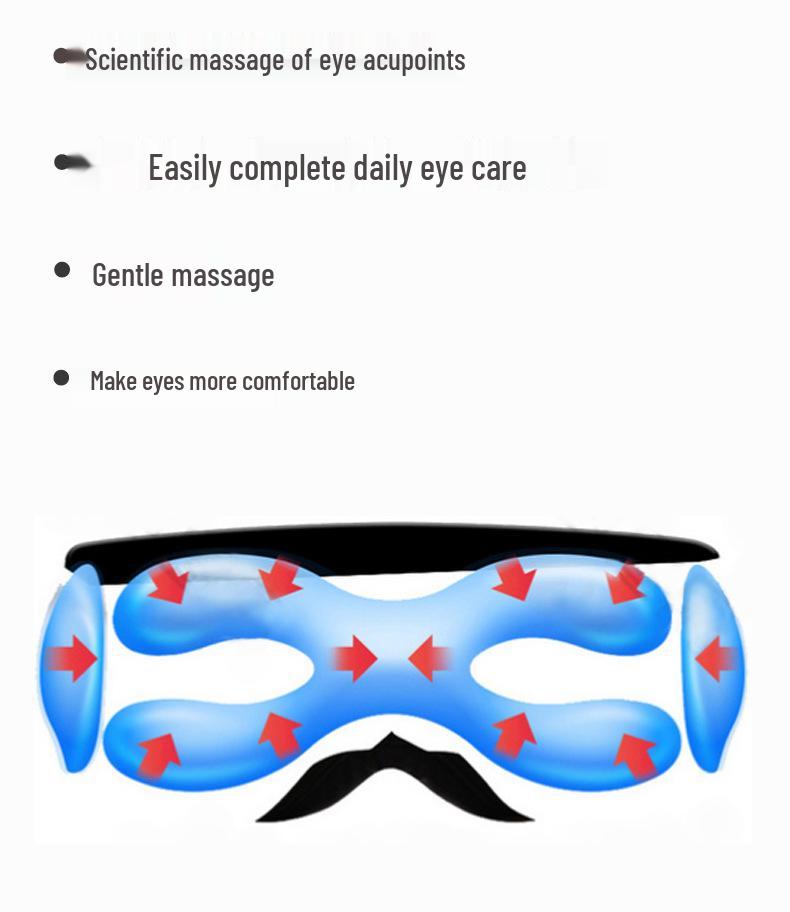 Adult Eye Massager: Vibration & Heating Eye Mask for Fatigue Relief - Perfect Eye Care Gift
