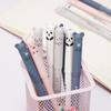 Little Bear Crystal Blue 0.5mm Erasable Gel Pen – Cute Cartoon Design for Students