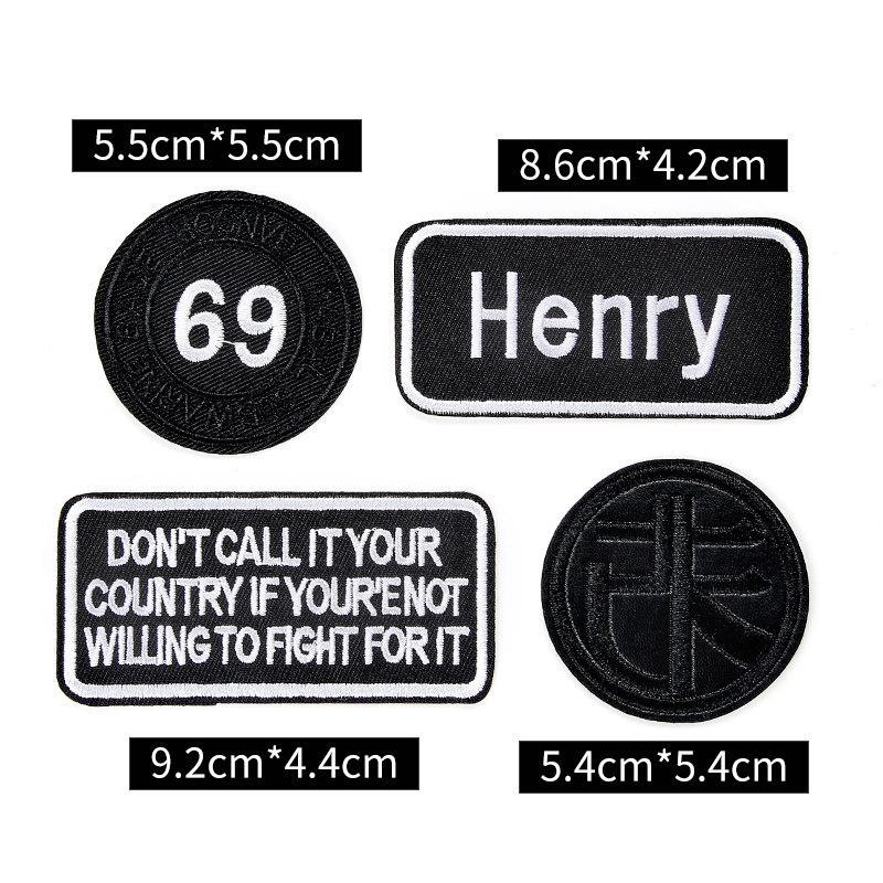 Badge Cloth Sticker Clothes Pants Patch Sticker Down Jacket Jeans Hole Repair Sticker Pattern Embroidery Sticker