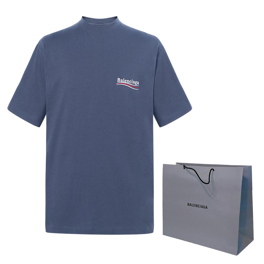 Balenciaga Political Campaign Large Fit T Shirt 641675TKVJ11366