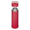Thermos Vacuum Insulated Portable Mug with Carry R Handle, 1L, Red, JOW-1000