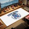 SC Heerenveen Druck Kissen Rutschfest Laptop Tablet Großes Mauspadd XXL Matte Mini-PC Spielmatte Mit Verriegeltem Rand