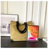 Japanese Style Canvas Tote: Versatile, Fashionable Shoulder Bag for College, Campus & Commuting