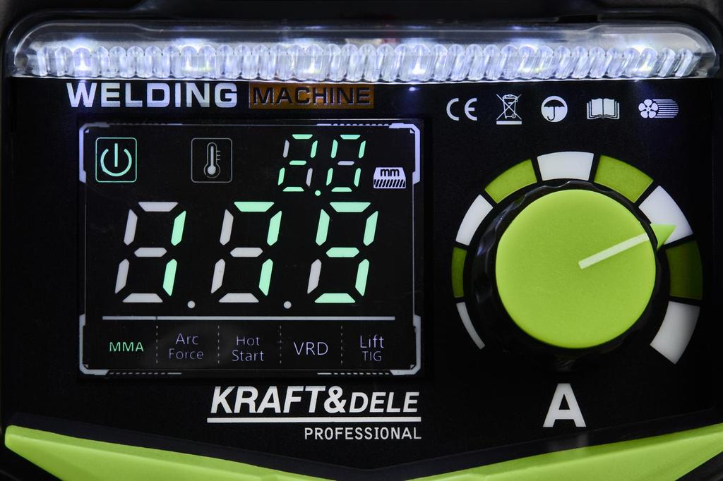 Inverter lasapparaat 330A Vrd Veilig | Kraft&Dele