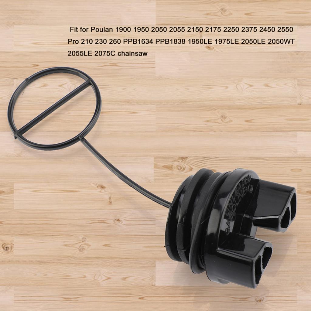 Fuel Oil Cap for Poulan Pro Chainsaw 952044640 530057236 577858501 530047192