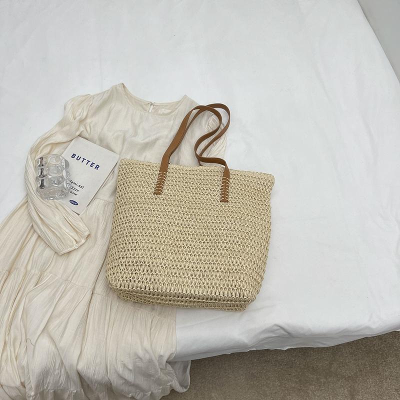 Женская тканая сумка большой емкости для подмышек — фото 18