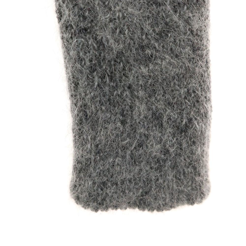 Stella Mccartney Fabriqué en Italie Pull superposé à manches longues 36 tricot gris Femme Occasion