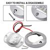 4PCS Boat Marine Lights Navigation Light Waterproof Marker Lamp For Truck RV Yacht Transom Anchor Stern DC 12V 6LED Stern Lamps
