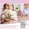 Adorable Recordable Plush Toy With 40 Seconds Sound Capacity Perfect For Gifts And Keepsakes