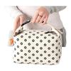 Waterproof Floral Corduroy Lunch Bag Floral Printed Picnic Bag  Outdoor Camping