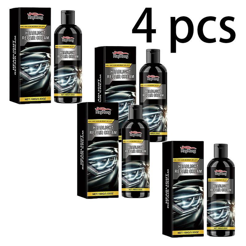 RAYHONG Headlight Refurbishing Cream Lamp Repair Polishing Care Cleaning Decontamination De-yellowing Refurbishing Care Agent