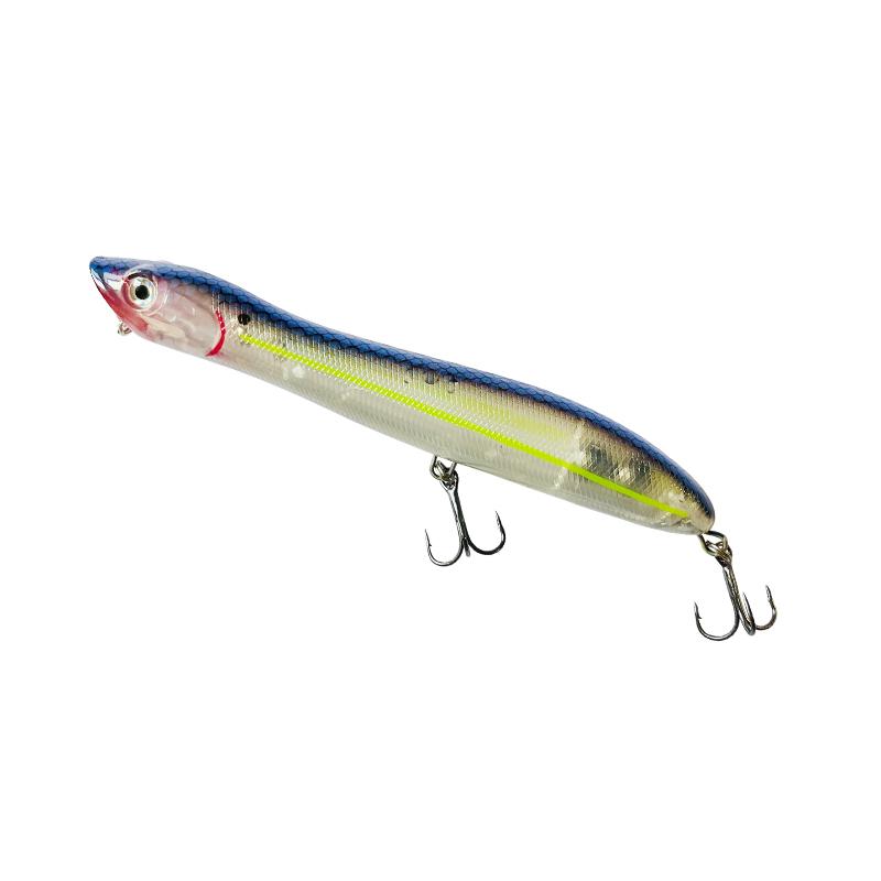 Fishing Hard Bait 17.5g/12.4cm Saltwater Custom Unpainted Blank Cheap Floating Custom Bait Popper Lure Hard Lure