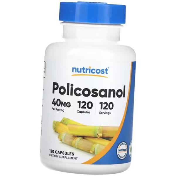 

Поликозанол в капсулах, Policosanol 40, Nutricost 120капс (72647027) 120caps