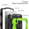 Odolné ochranné pouzdro pro iPad Mini 6 7 A17 Pro 8.3 Celotělové nárazuvzdorné pouzdro Popruh na krk Pevný stabilní stojánek Kryt