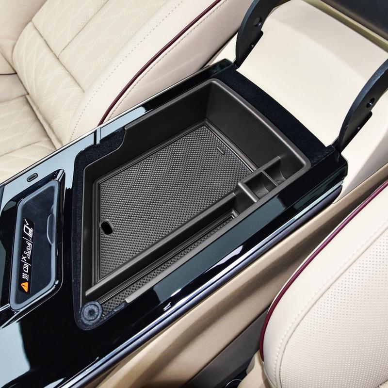 Organizzatore per Console Centrale per Cadillac Lyriq Luxury 2024 Cadillac Lyriq (Tecnologia, Lusso, Sport) Vassoio portaoggetti per bracciolo auto
