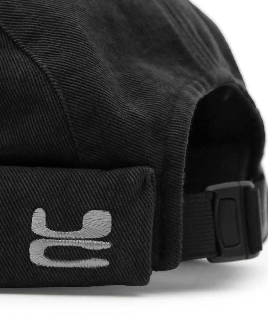 Eondeokeonteulol All-Season Washed Cotton Camp Cap Adjustable Brimless Watch Cap Unisex Beanie Hat Uc / Mold Cap / Camp / Washed Bk