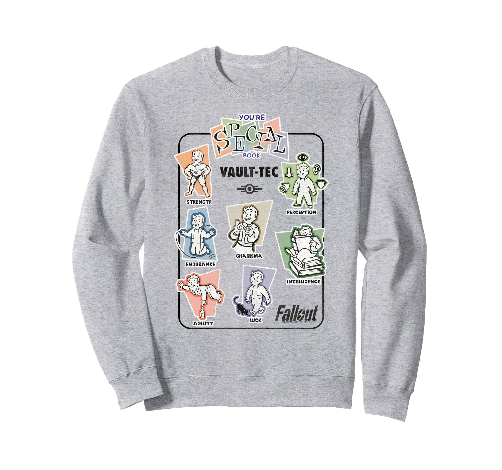 Видеоигра Fallout Vault-Tec Книга «Ты особенный» Винтажная толстовка