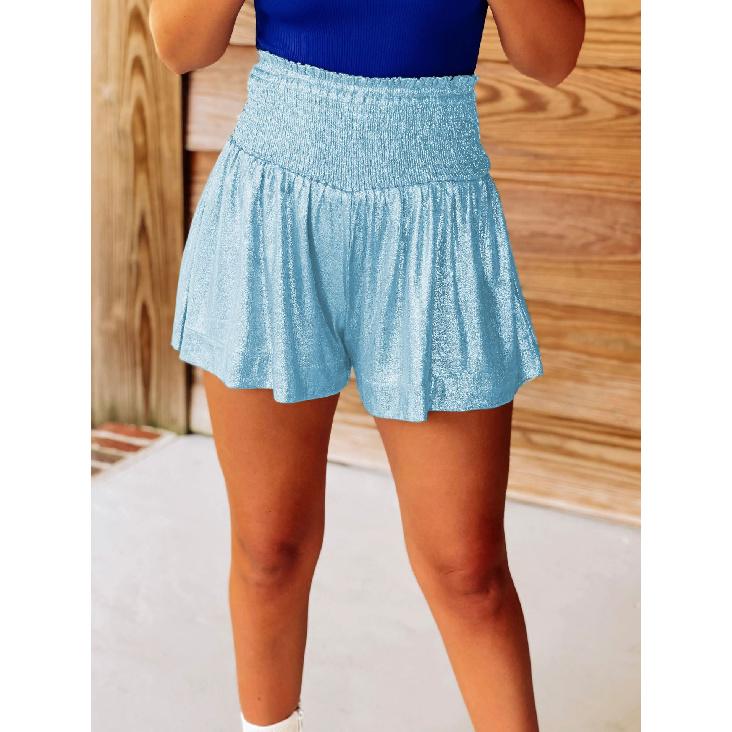 

Новая универсальная повседневная пляжная базовая летняя женская одежда с принтом поддельные двухкомпонентные леггинсы шорты XXL