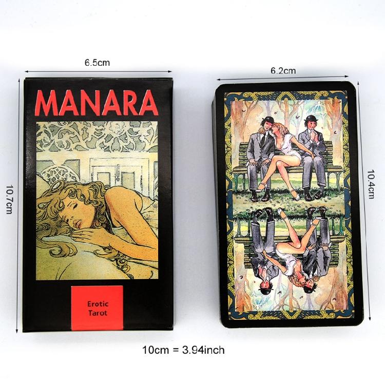 Manara for Oracle Tarot Card Divination Fate Gameplay Family Entertainment Cards