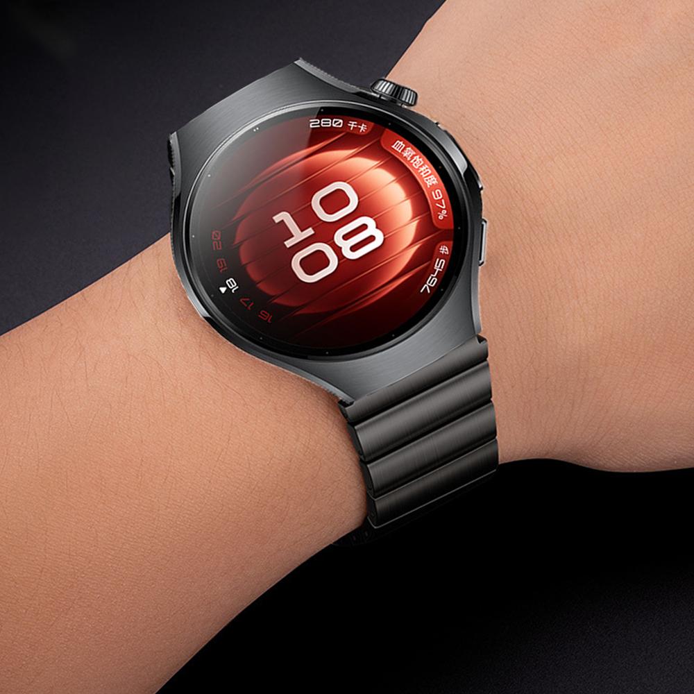 22mm Titanium Strap for Huawei Watch 5 46mm Quick-release Bracelet Watchband for Huawei Watch GT5 Pro/GT5/GT4 4 3 Pro 46mm Band
