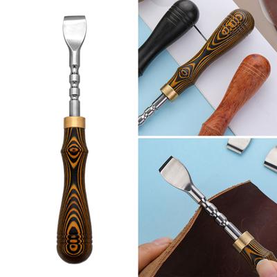 Kožený hranovač Kožený mělký drážkovací nástroj Ořezávač Kožený nástroj 4/5/7mm Hranovač hran pro kožené řemeslo