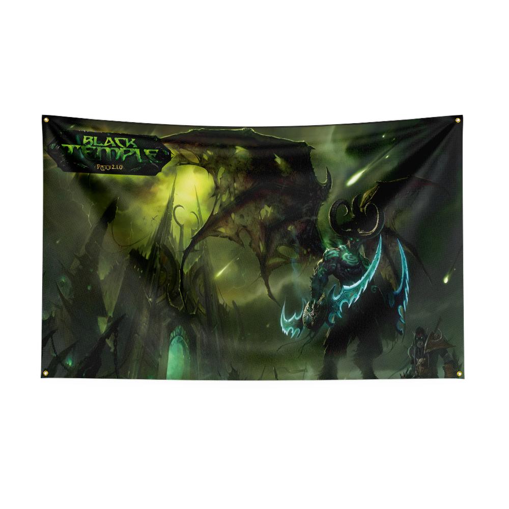 23ft 35ft Bandiera di World of Warcrafts Wow Poliestere Stampata Digitalmente Arazzo Gioco Tenda Per Decorazione Dota1s
