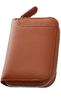 Craft Leather for Lasting Coin Genuine Small Wallet for Men and with Key Ring [Luminous Beauty] Purse, Leather, Women, [STREAM] (Camel)