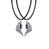 Couple Necklace Clavicle Chain Women Devil Protects Angel Devil 1 Pair Lovers Necklace for Women Men Fashion Jewelry