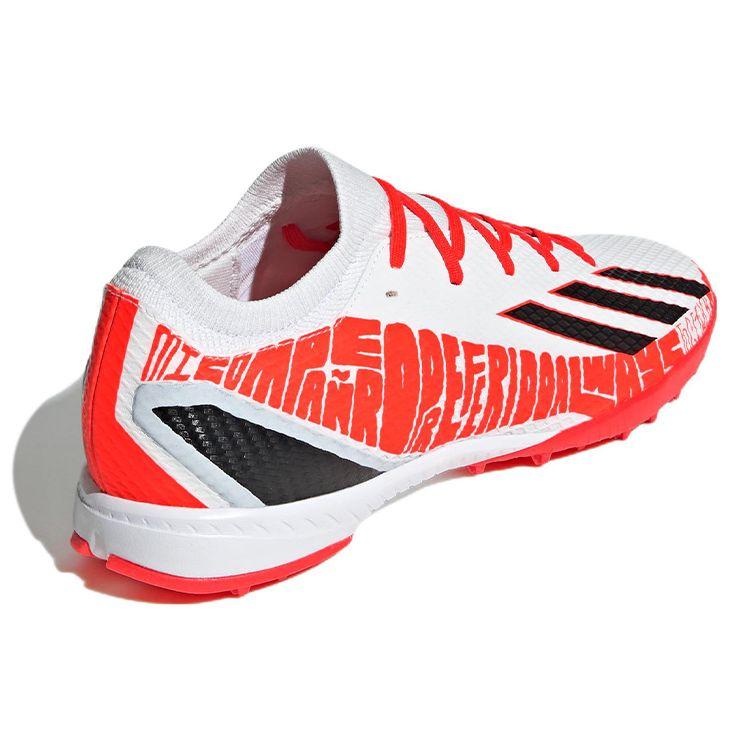 Adidas X Speedportal Messi.3 TF White Solar Red Unisex Sneakers Cloud-White Core-Black GW8395