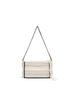 Joseph&Stacey Lucky Pleats Knit Shoulder Line Drawing Cream White