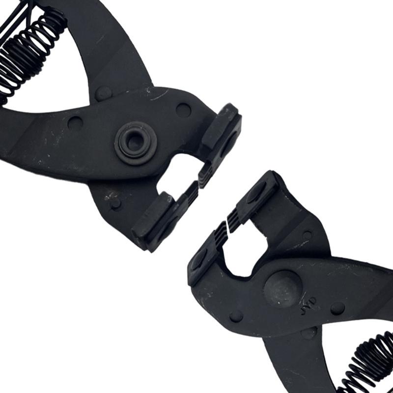 Heavy Duty Leather Hole Puncher Pliers 2 Prongs/4 Prongs Carbon Steel Leather Craft Punching Tool for Leatherworking