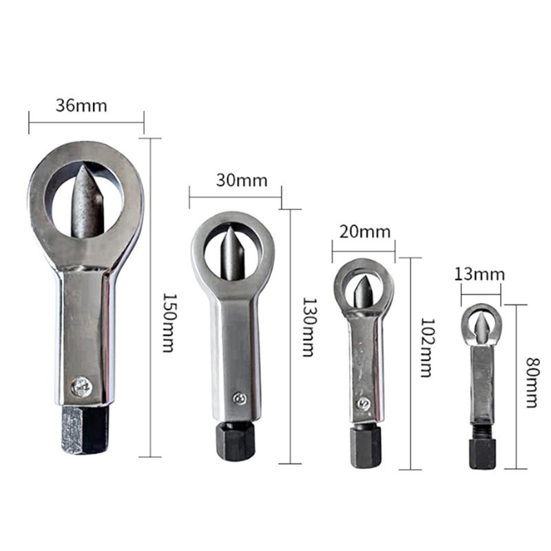 2025+ 9-27mm Professional Nut Extractor for Splitter Remover Tool Set & Repair Hand Tools