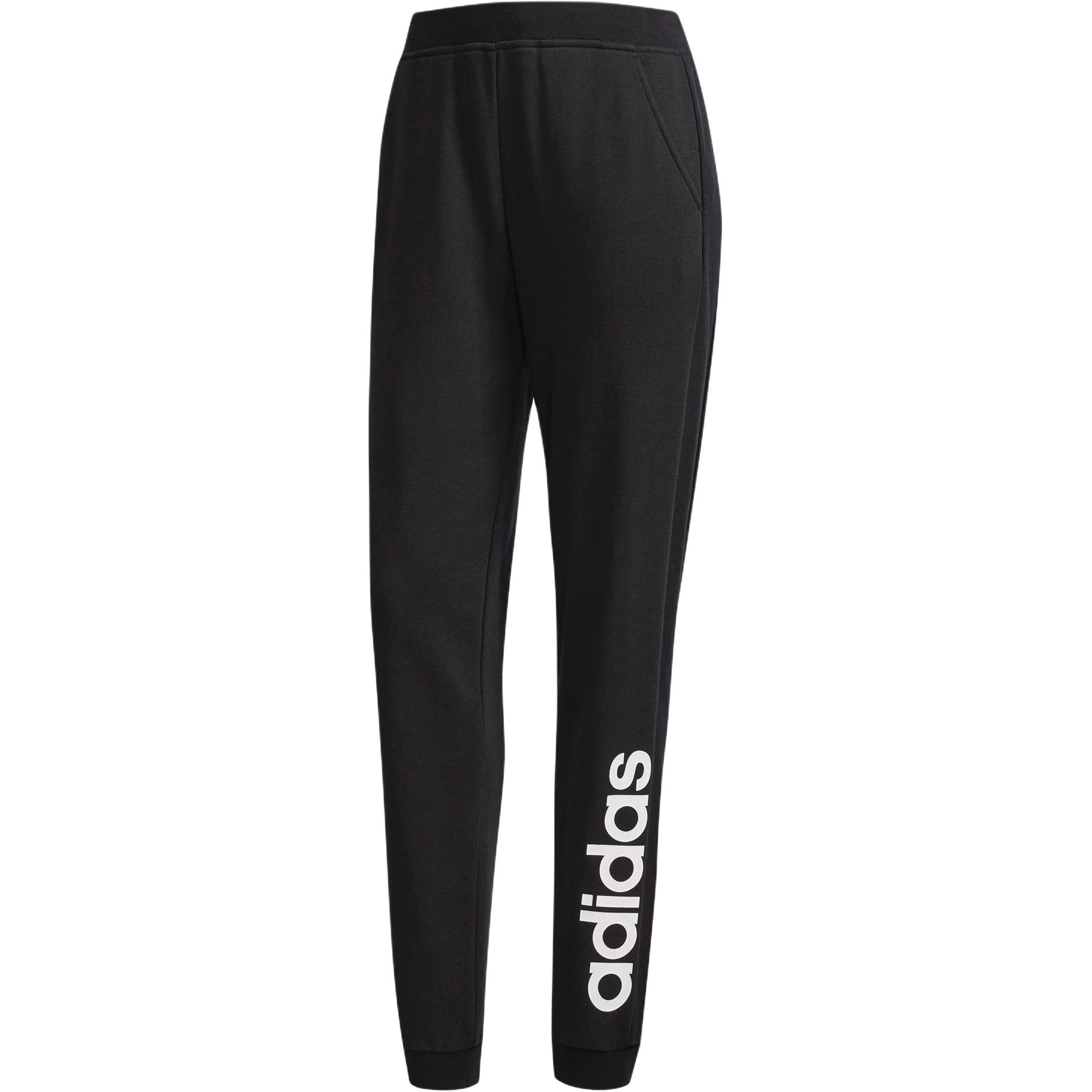 

Adidas Neo CE TP Логотип Повседневные Удобные Универсальные Вязаные Спортивные Штаны Женские Брюки Черные CV7029