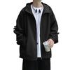 New Hooded Jacket Men's Windproof and Waterproof Jacket Couple Loose Trend Thin Cardigan Jacket