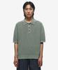 Sekeonmonollogeu Washed Hachi Polo Half Knit [Mint]_Sekt022Mint