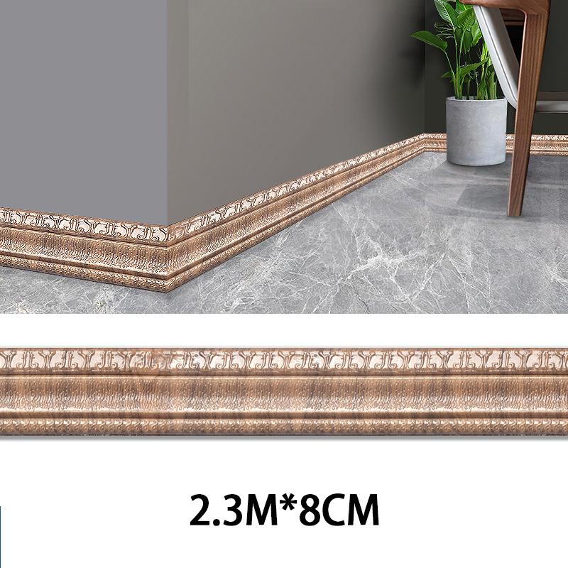 Waterproof And Impact-Resistant Edge Banding For Background Walls Living Room Decorations, And Wall Stickers